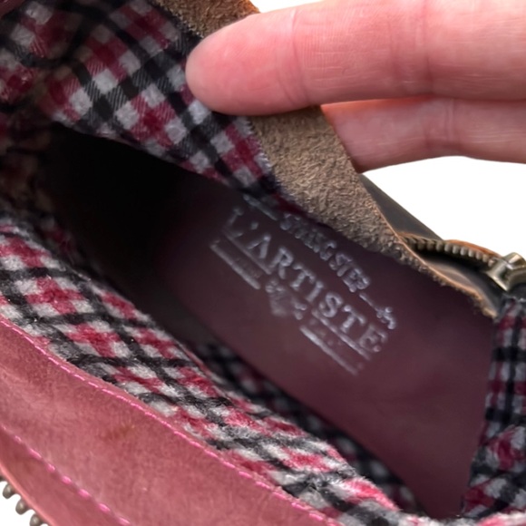 EUC Spring Step L’Artiste Leather Erminia Ankle Boots Size 6.5 - 7 - Picture 8 of 10